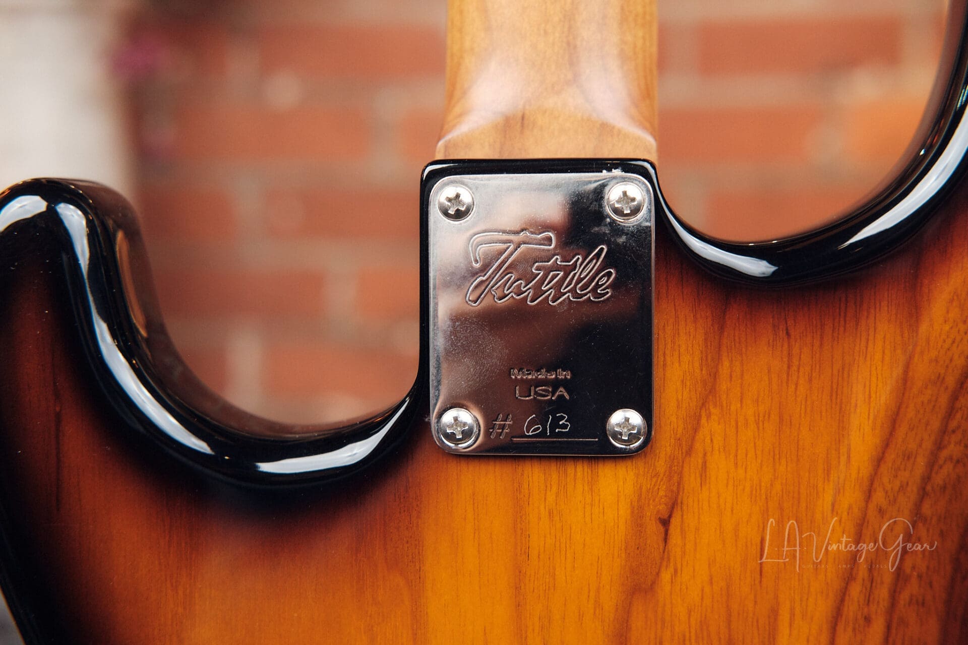 Michael Tuttle Classic S Style Electric Guitar - Nitro 2 Tone Sunburst - Image 10