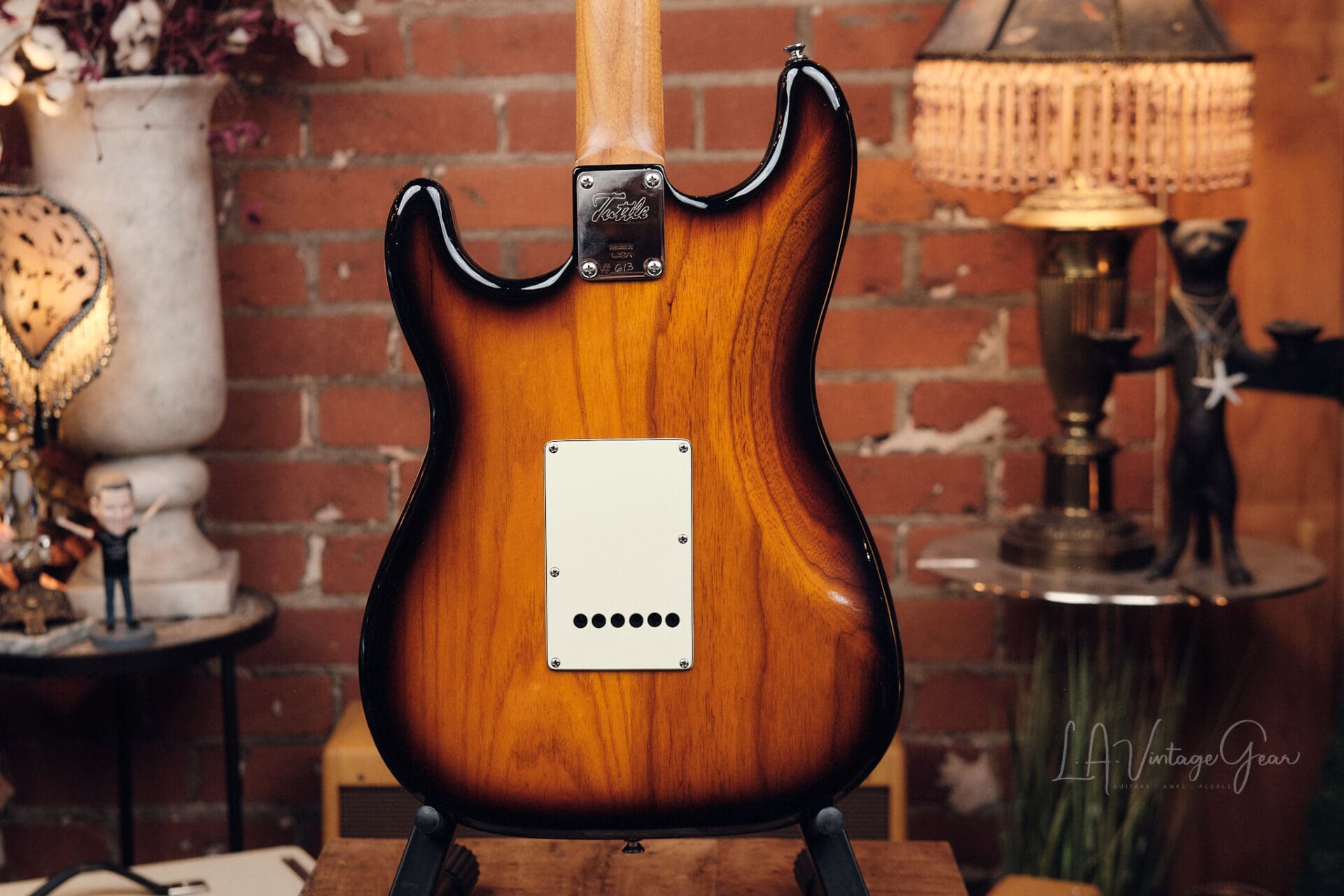 Michael Tuttle Classic S Style Electric Guitar - Nitro 2 Tone Sunburst - Image 9