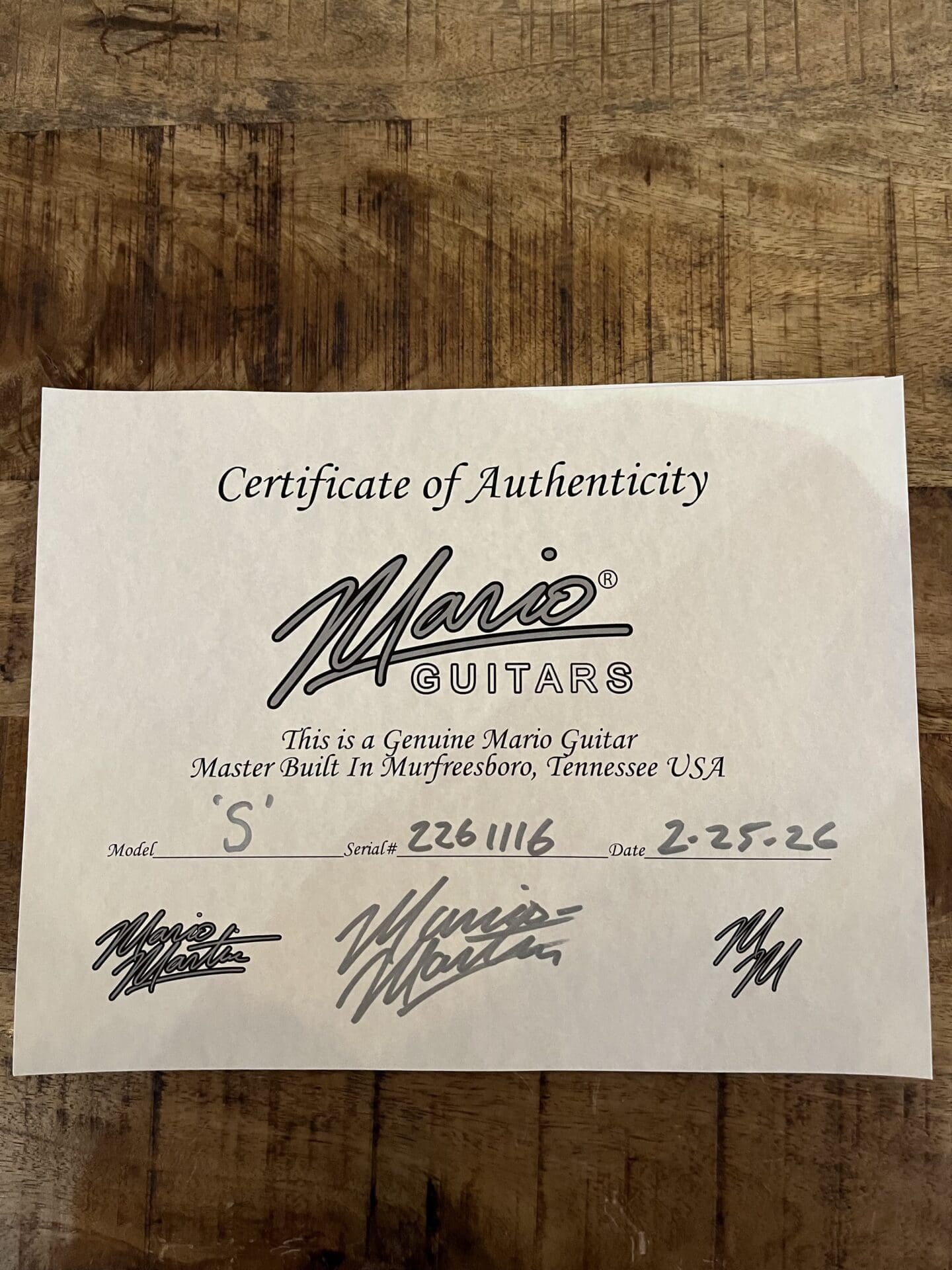Mario Martin "Model S" Electric Guitar - Relic'd Two Tone Burst Finish & Lollar Pickups! - Image 10