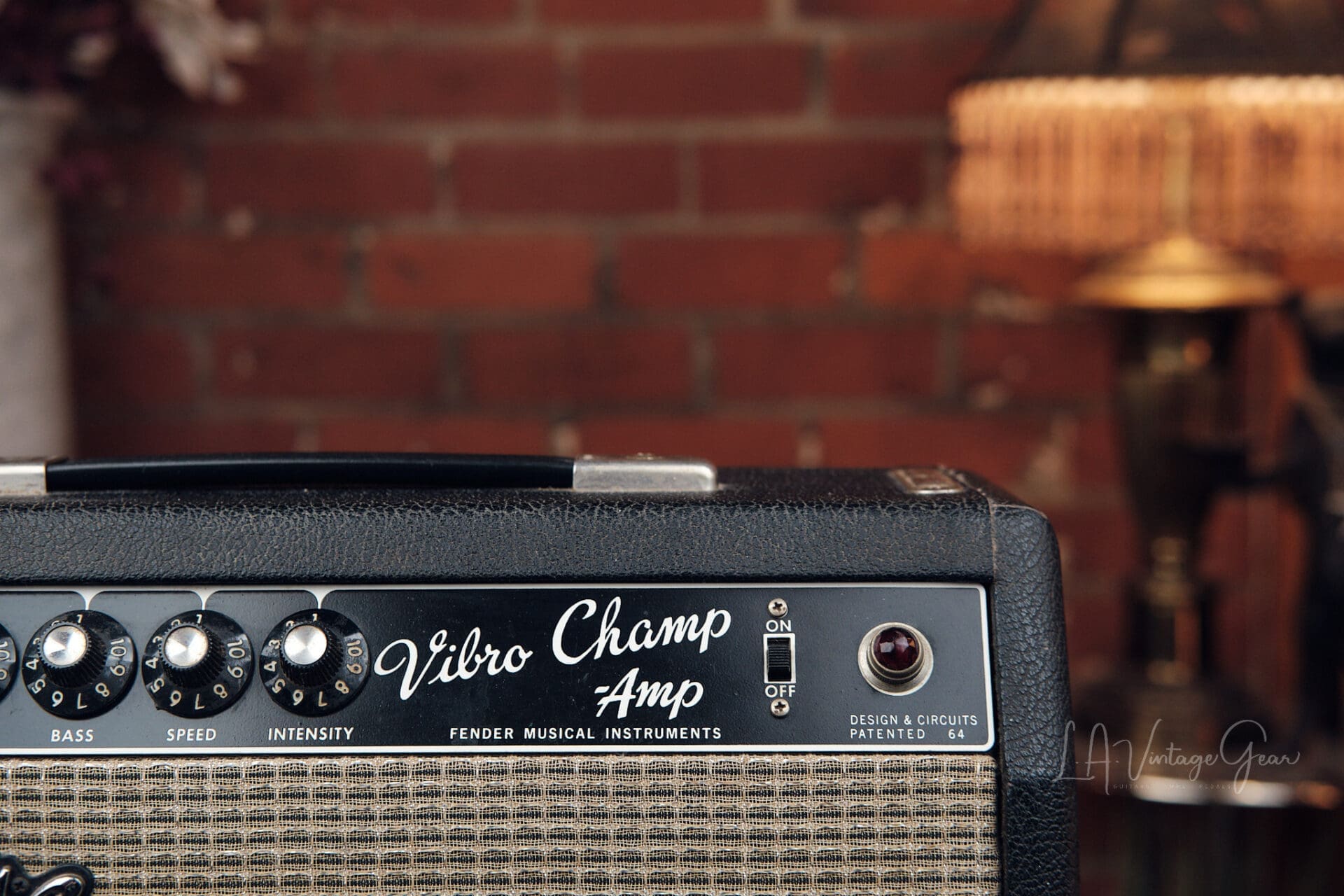 1965 Fender Vibro Champ 6 Watt 1x8 Combo Amp - Super Clean! - Image 4
