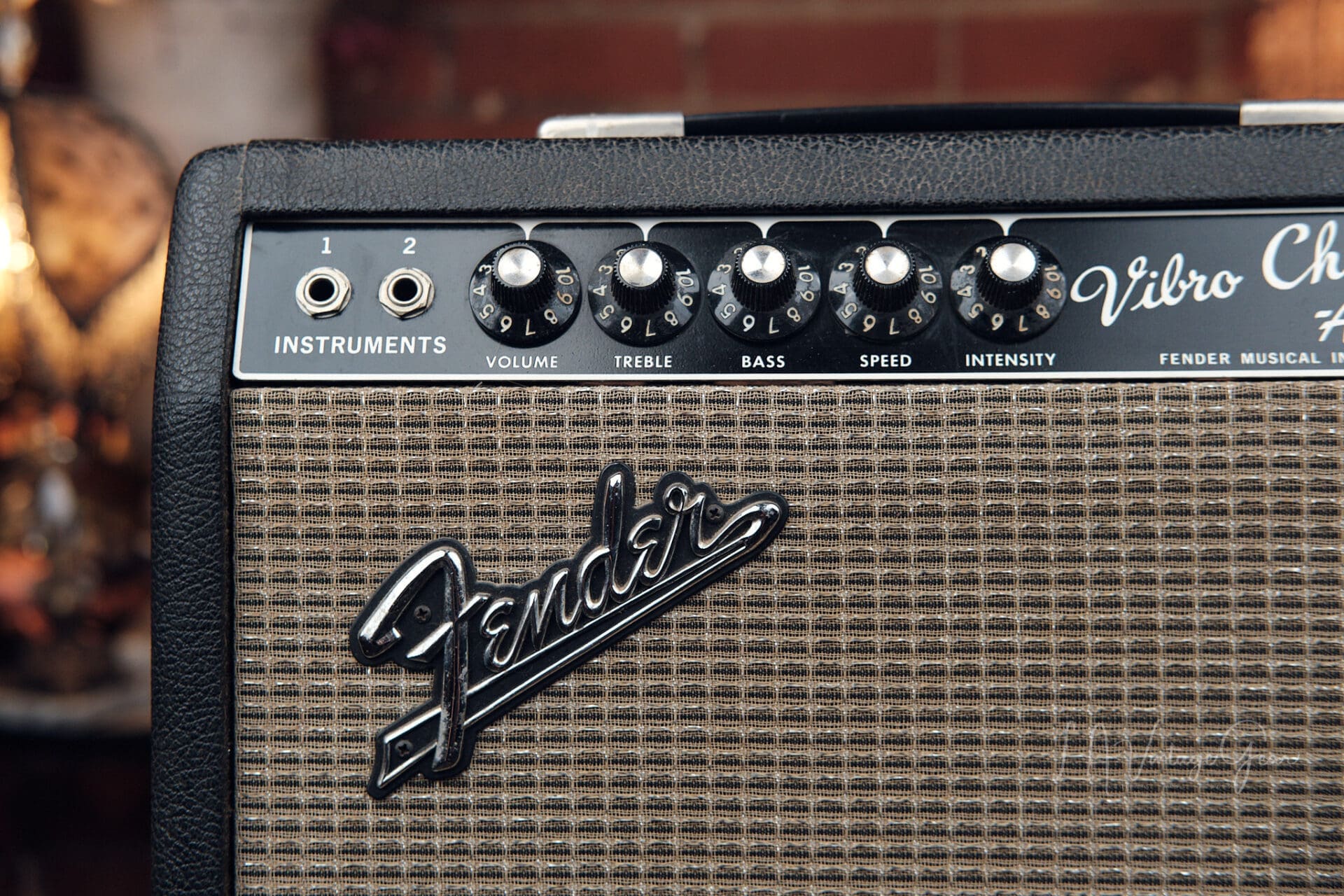 1965 Fender Vibro Champ 6 Watt 1x8 Combo Amp - Super Clean! - Image 3