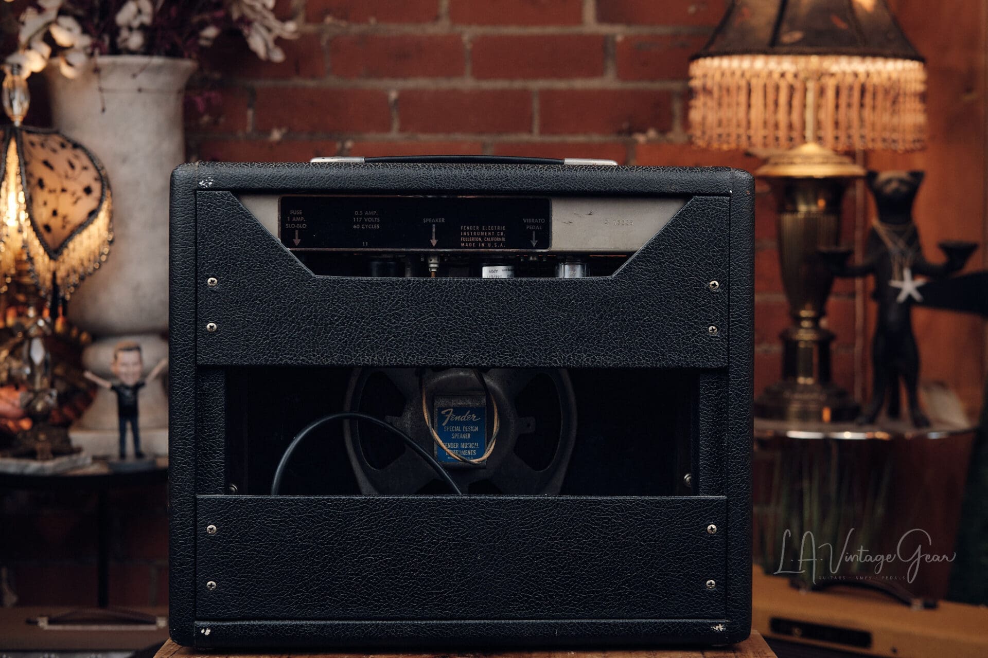 1965 Fender Vibro Champ 6 Watt 1x8 Combo Amp - Super Clean! - Image 5