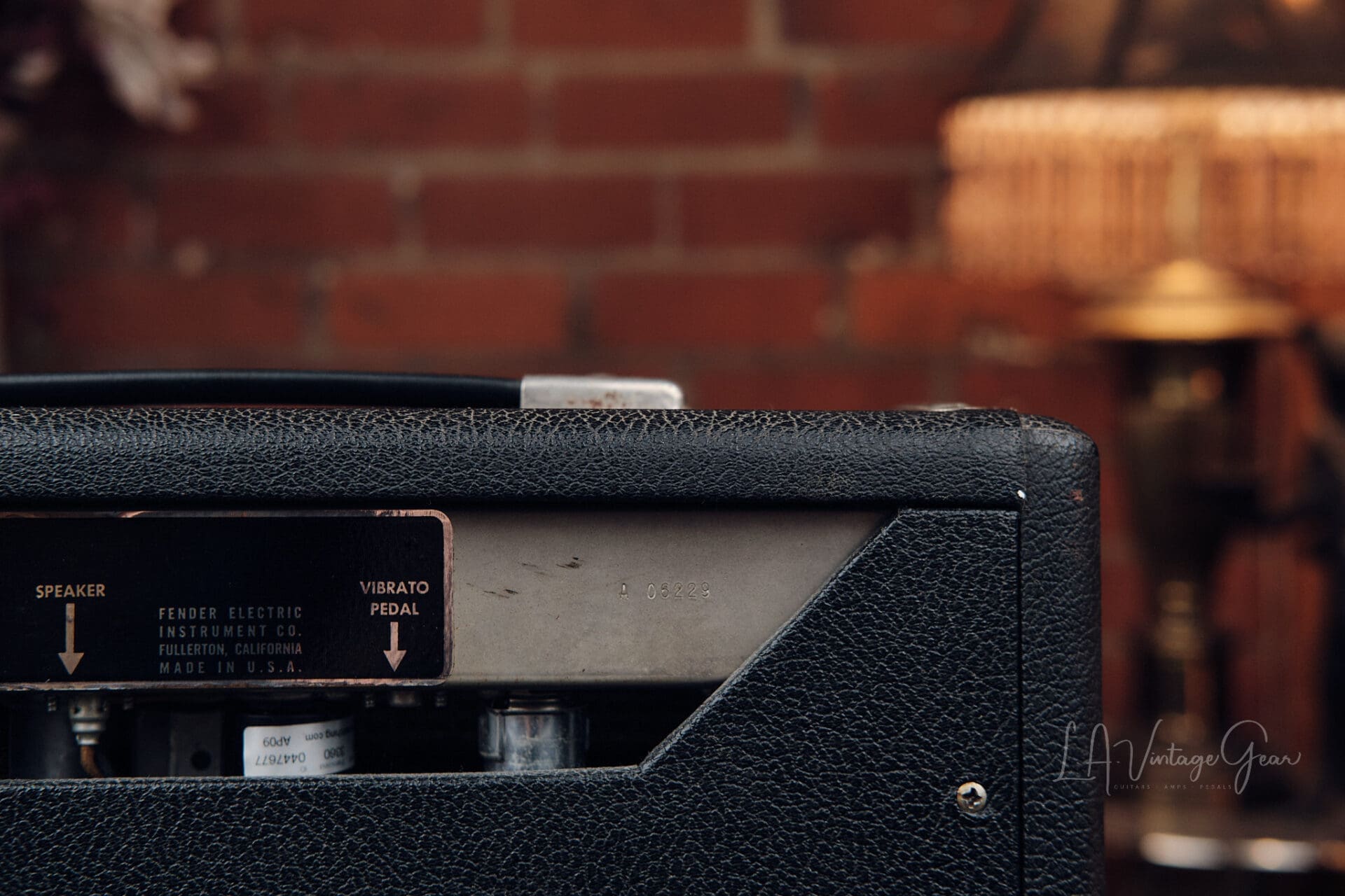 1965 Fender Vibro Champ 6 Watt 1x8 Combo Amp - Super Clean! - Image 7