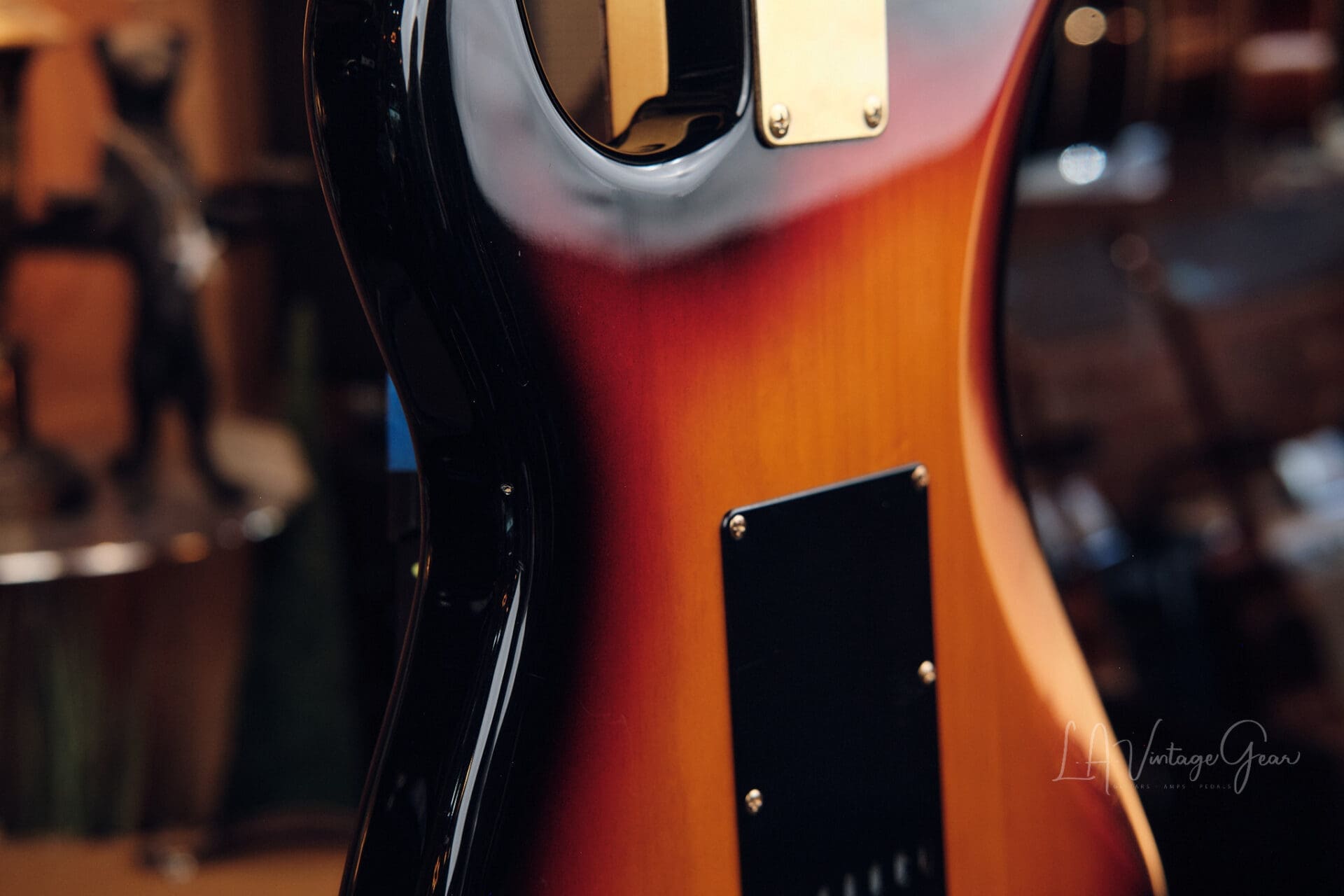 1993 Fender Japan ST-62G Stratocaster – Fujigen Era – Gold Hardware in 3-Tone Sunburst! - Image 8
