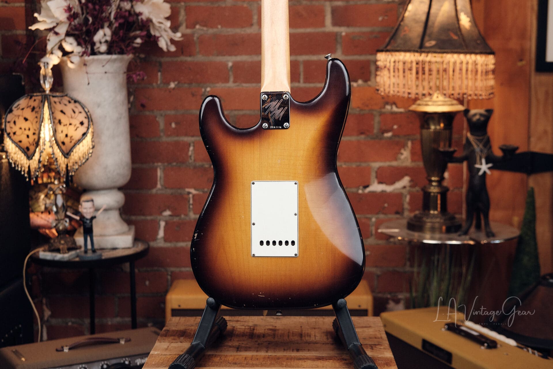 Mario Martin "Model S" Electric Guitar - Relic'd Two Tone Burst Finish & Lollar Pickups! - Image 7