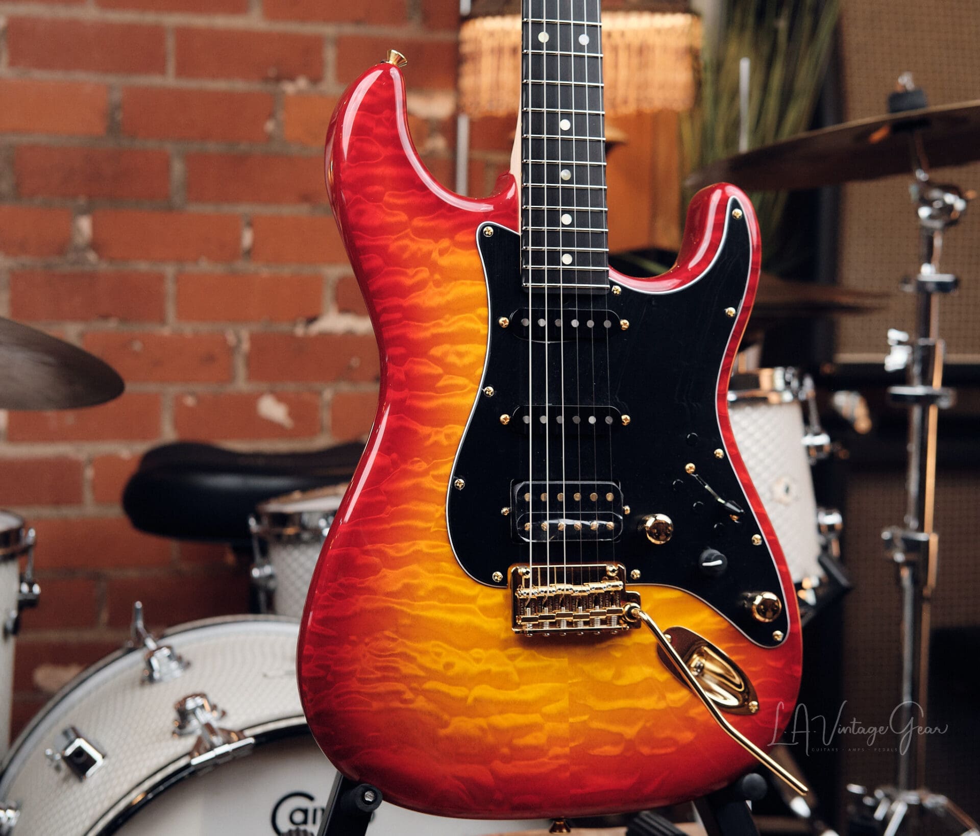 James Tyler LA Studio Classic Electric Guitar - New in Cherry Sunburst! - Image 3