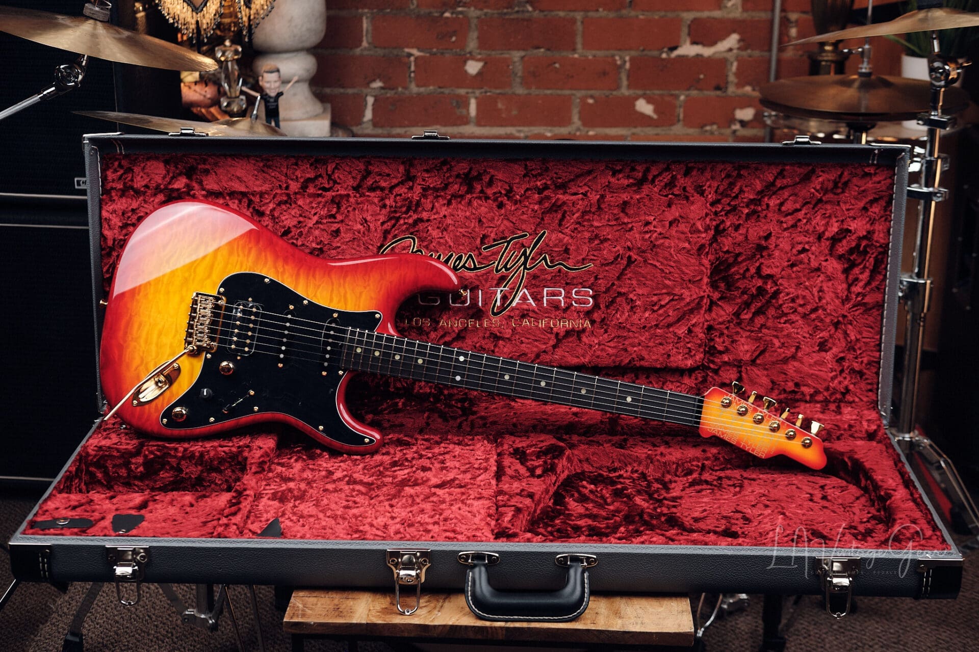 James Tyler LA Studio Classic Electric Guitar - New in Cherry Sunburst! - Image 9