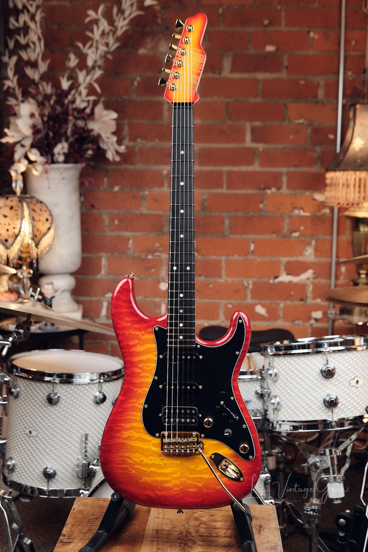 James Tyler LA Studio Classic Electric Guitar - New in Cherry Sunburst!