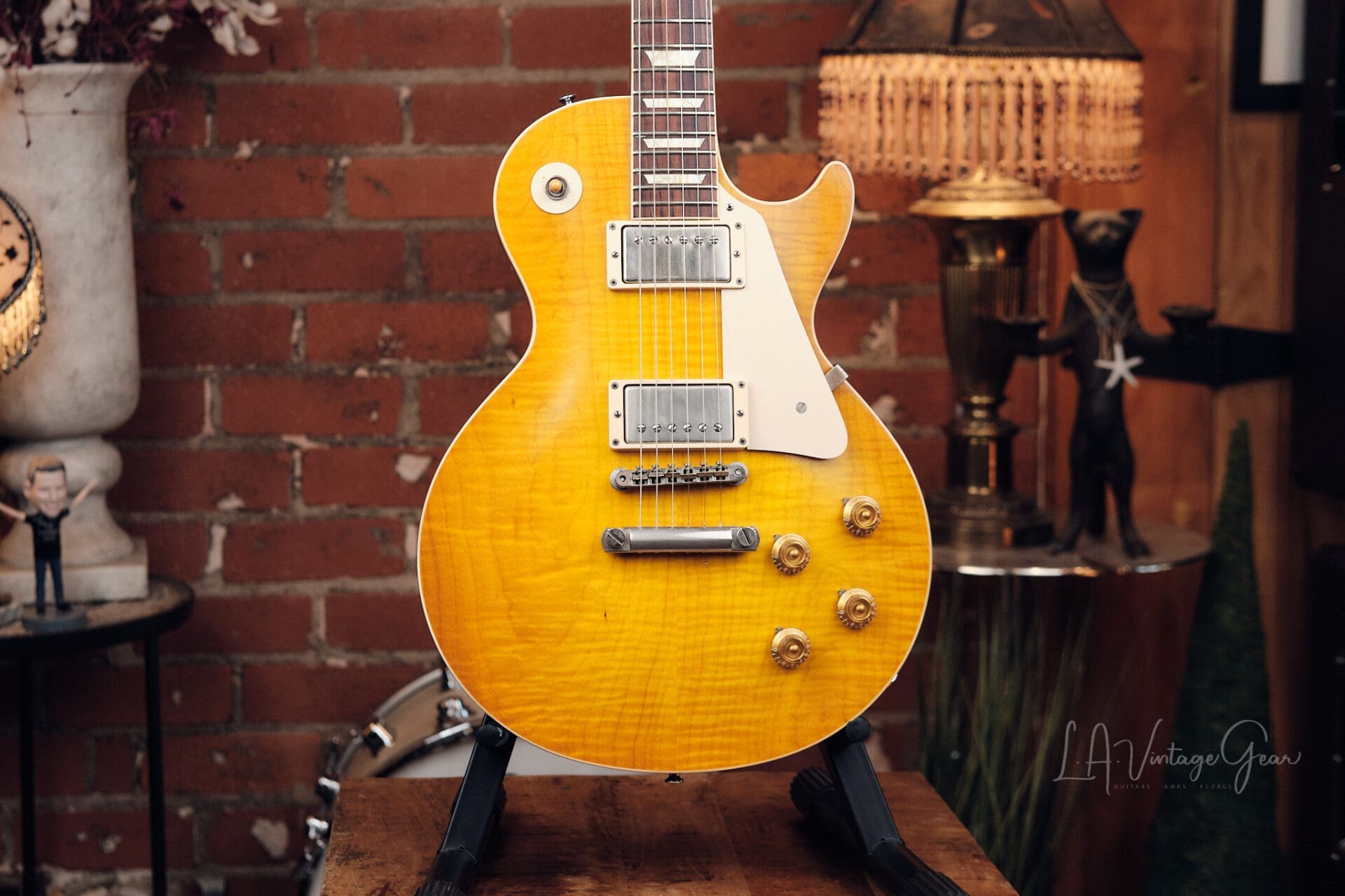 2014 Gibson Custom Shop 1958 Les Paul R8 - Lemonburst with Custombucker Pickups! - Image 2