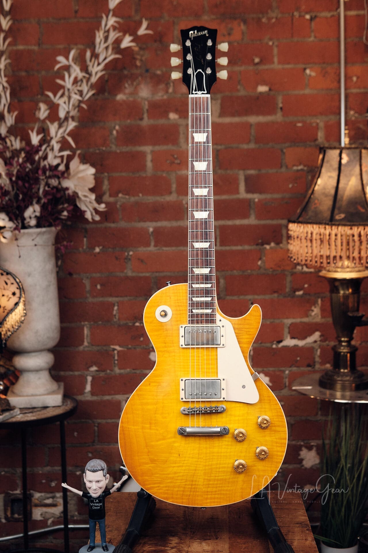 2014 Gibson Custom Shop 1958 Les Paul R8 - Lemonburst with Custombucker Pickups!
