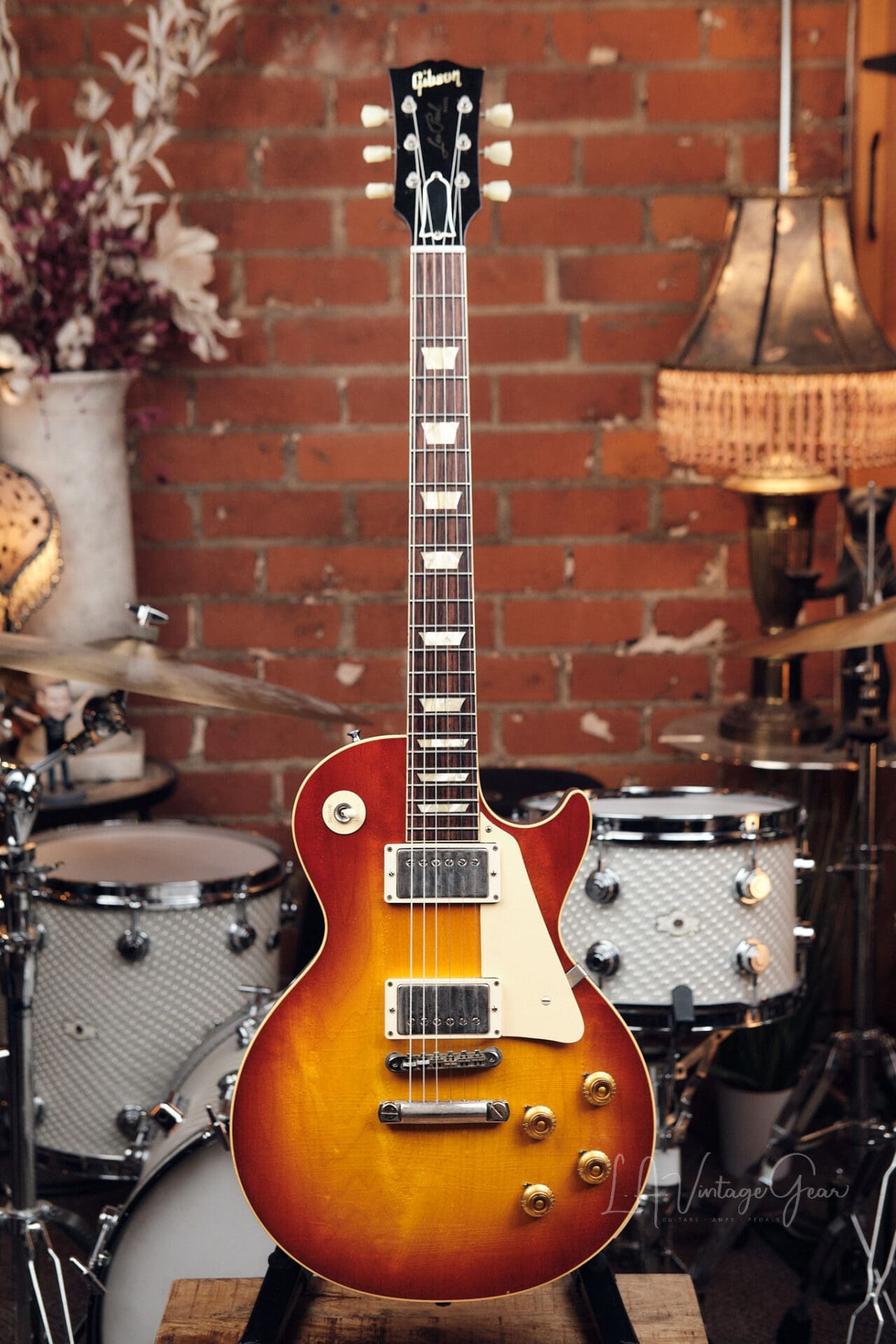 2021 Gibson Custom Shop Murphy Lab Les Paul 1958 Reissue R8 Light Aging - Washed Cherry Sunburst!