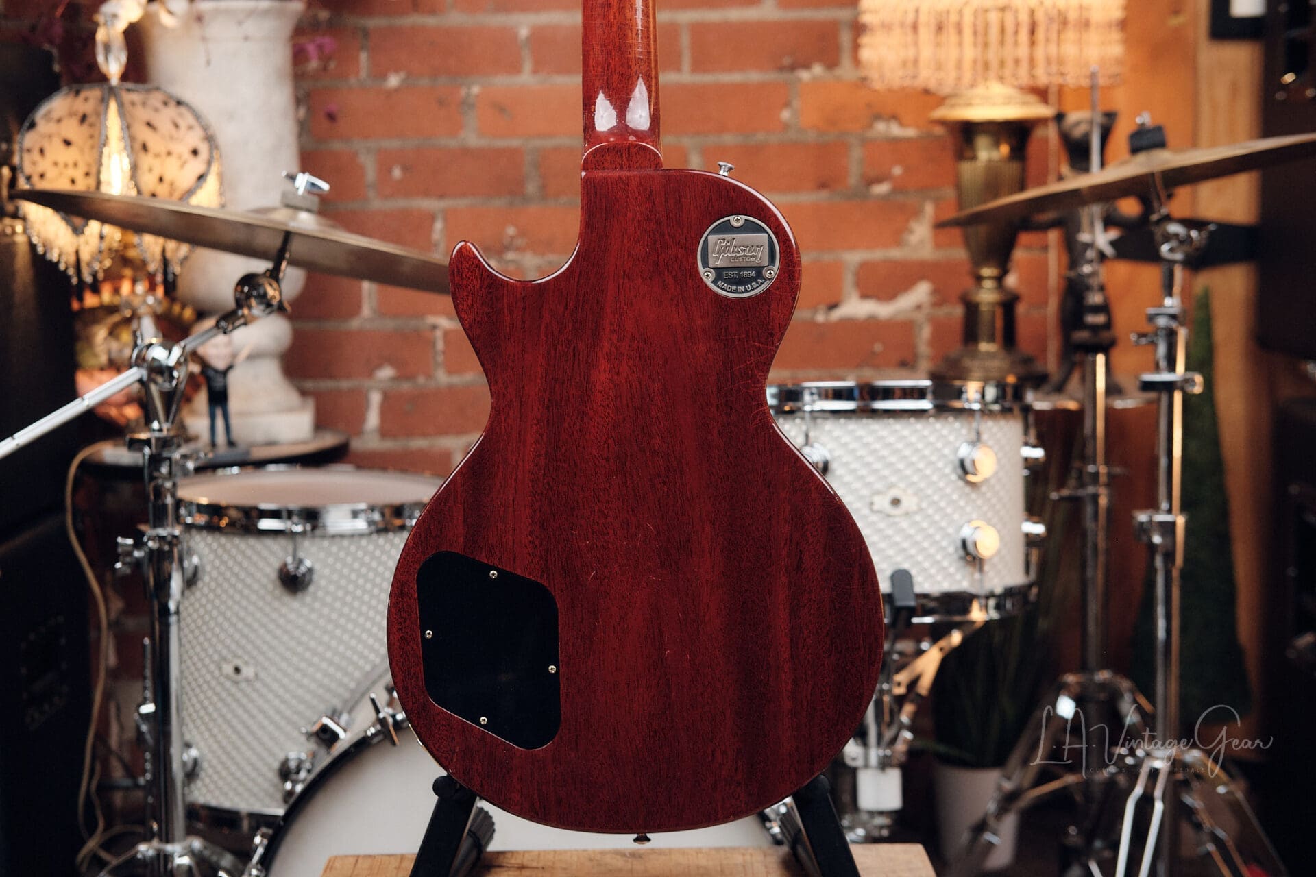 2021 Gibson Custom Shop Murphy Lab Les Paul 1958 Reissue R8 Light Aging - Washed Cherry Sunburst! - Image 9