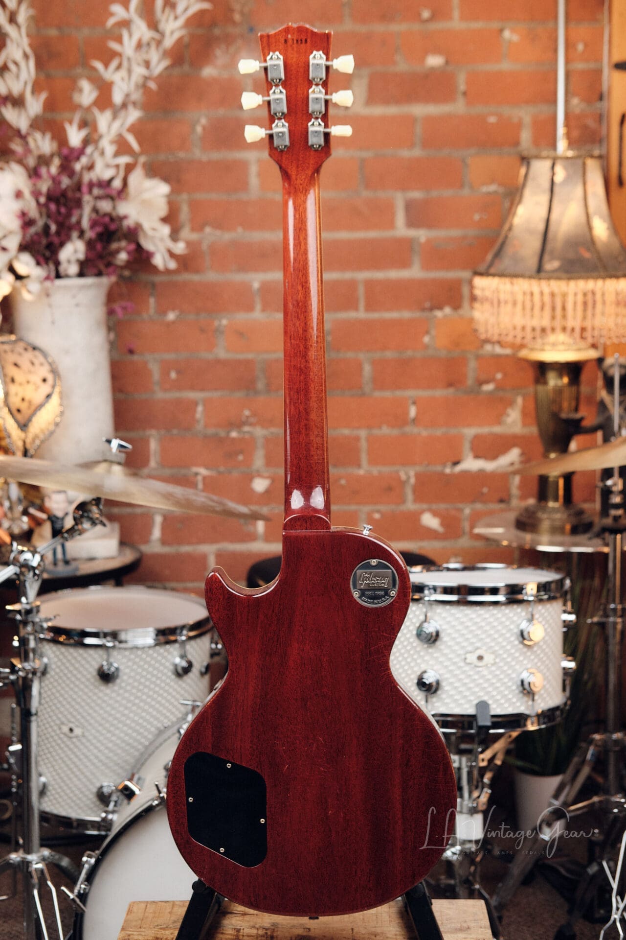 2021 Gibson Custom Shop Murphy Lab Les Paul 1958 Reissue R8 Light Aging - Washed Cherry Sunburst! - Image 8