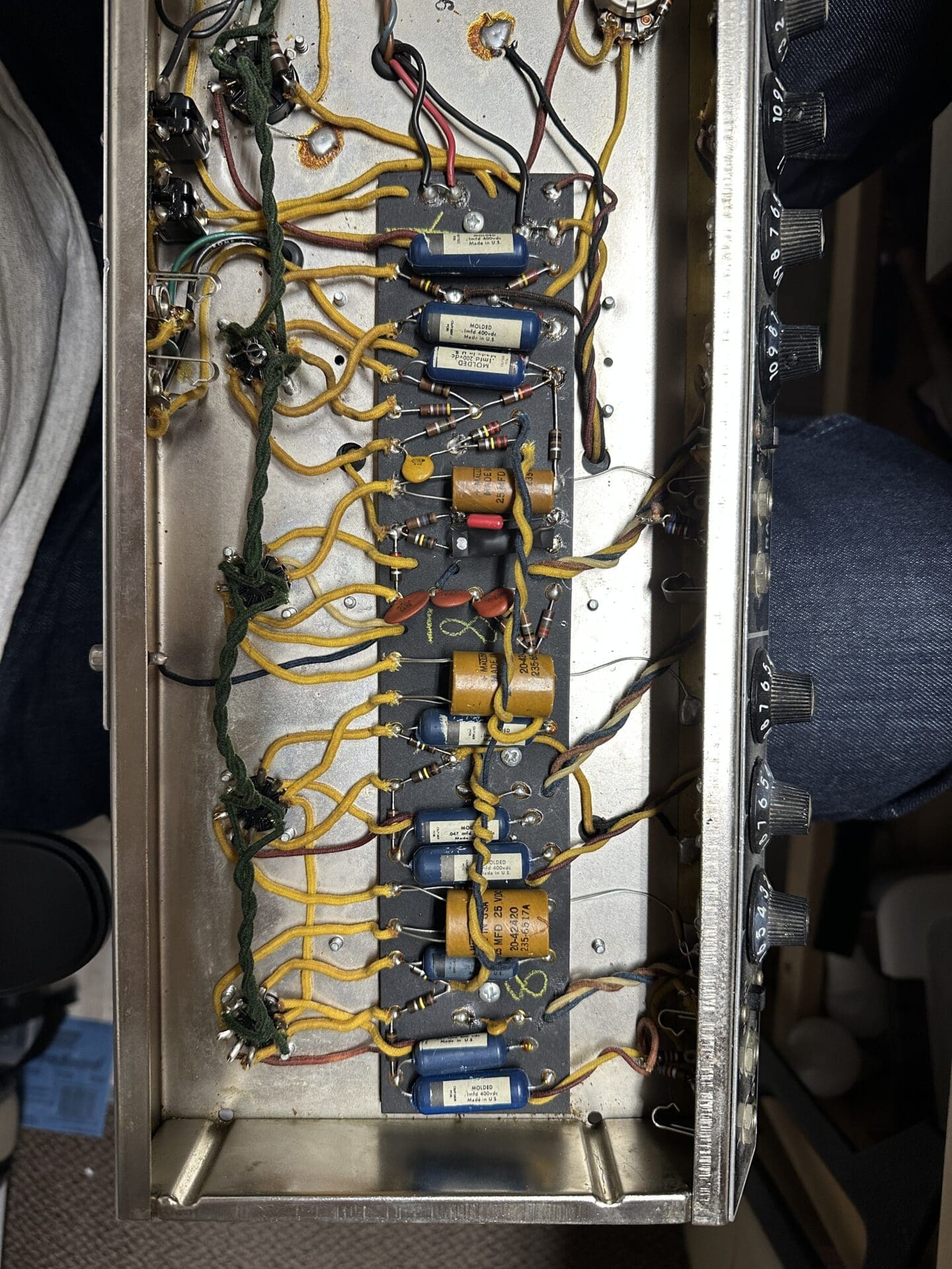 1966 Fender Bandmaster 40 Watt Guitar Amplifier Head - Classic Fender Tones! - Image 16