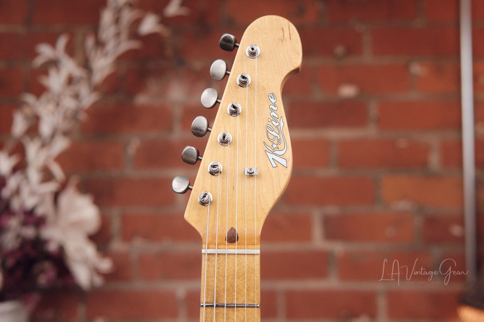 K-Line Springfield S-Style Electric Guitar - Black with Maple #060157 - Image 5
