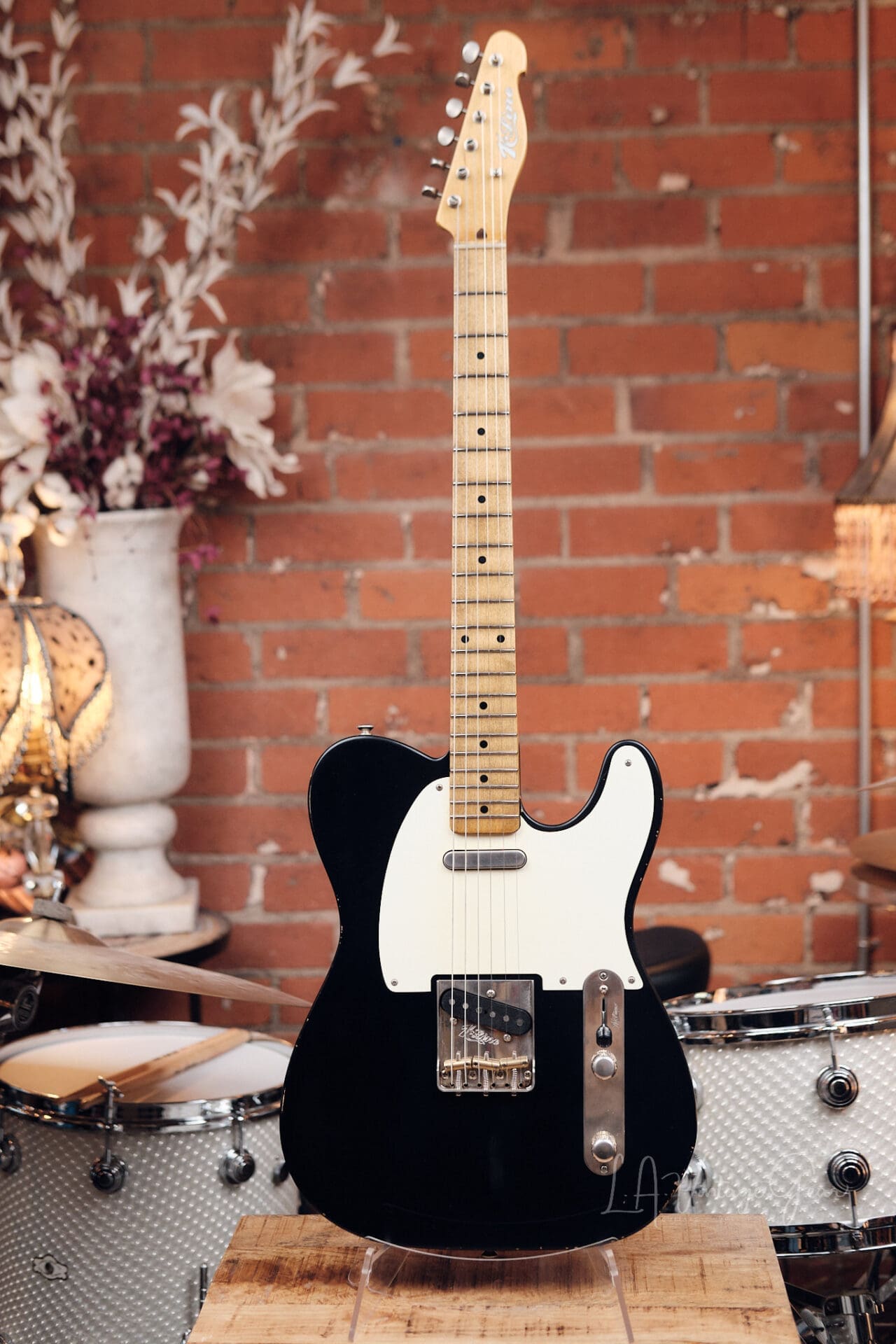 K-Line 'Truxton' T-Style Electric Guitar - Black Finish - Brand New!