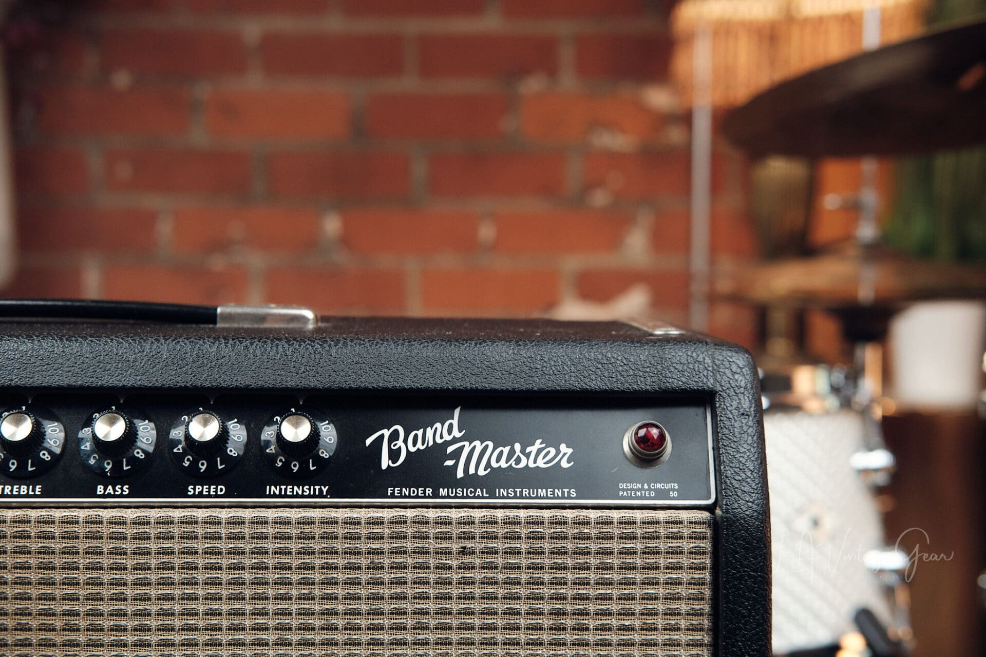 1966 Fender Bandmaster 40 Watt Guitar Amplifier Head - Classic Fender Tones! - Image 5