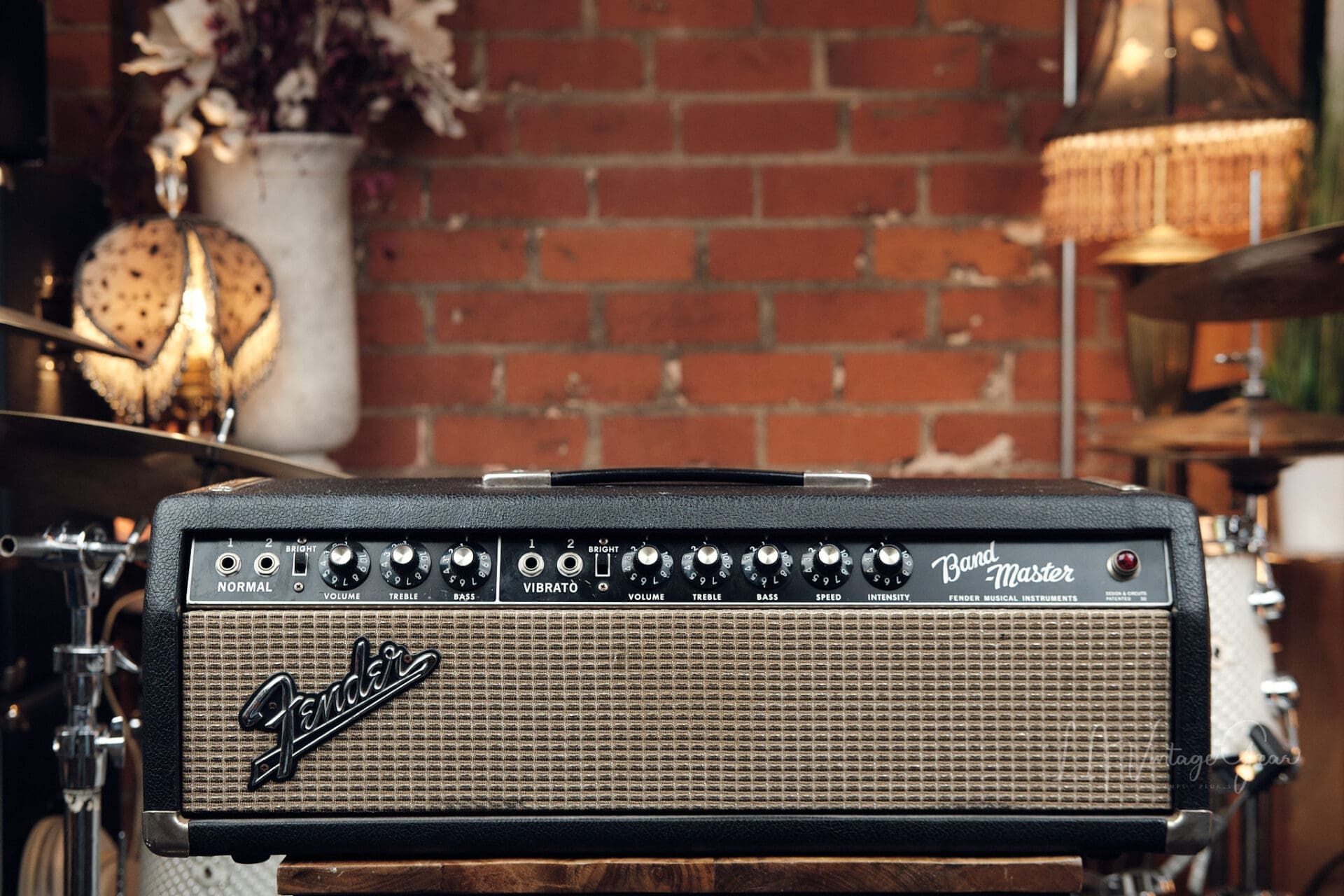 1966 Fender Bandmaster 40 Watt Guitar Amplifier Head - Classic Fender Tones!