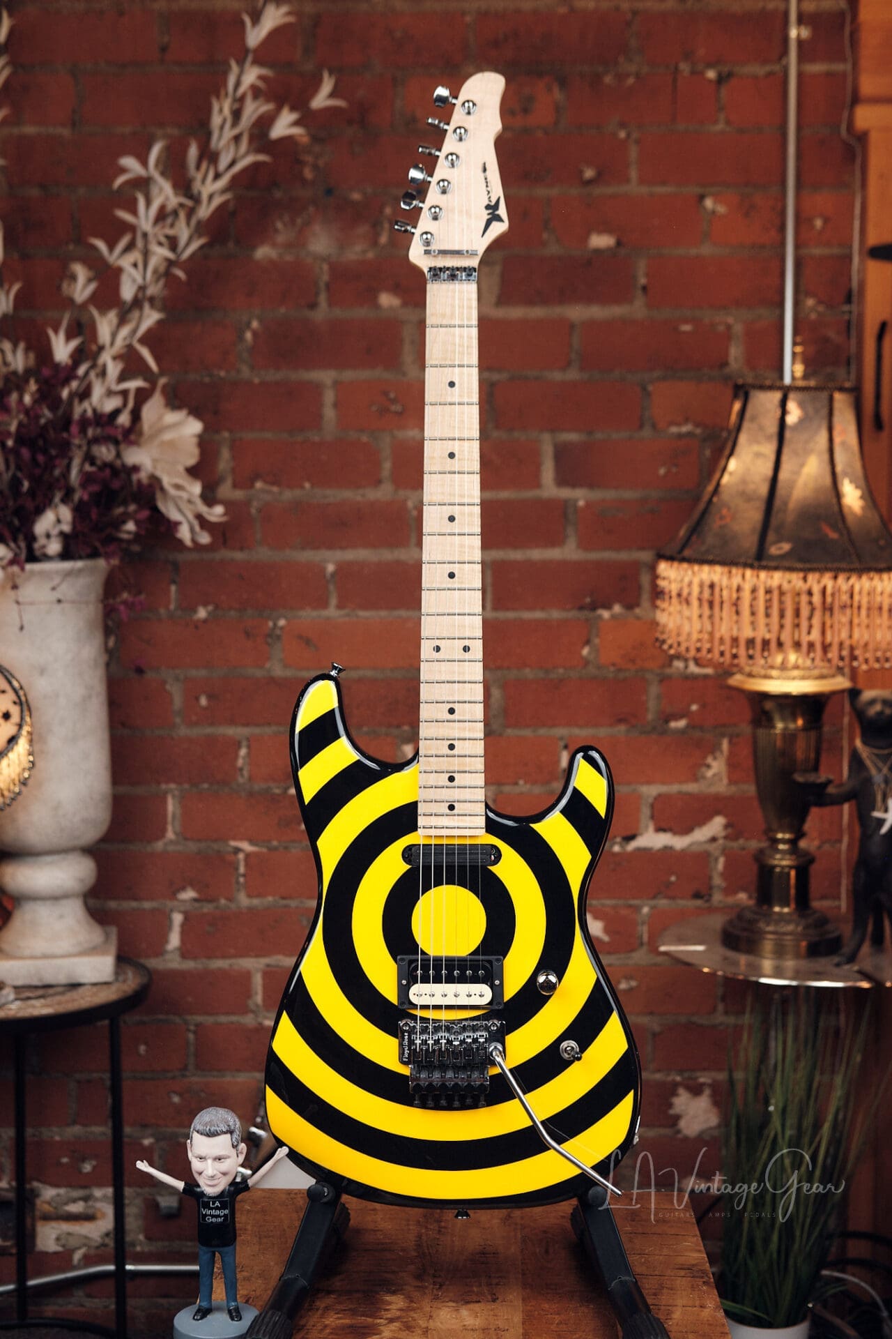 Wayne Rock Legend - Yellow Bullseye Finish!