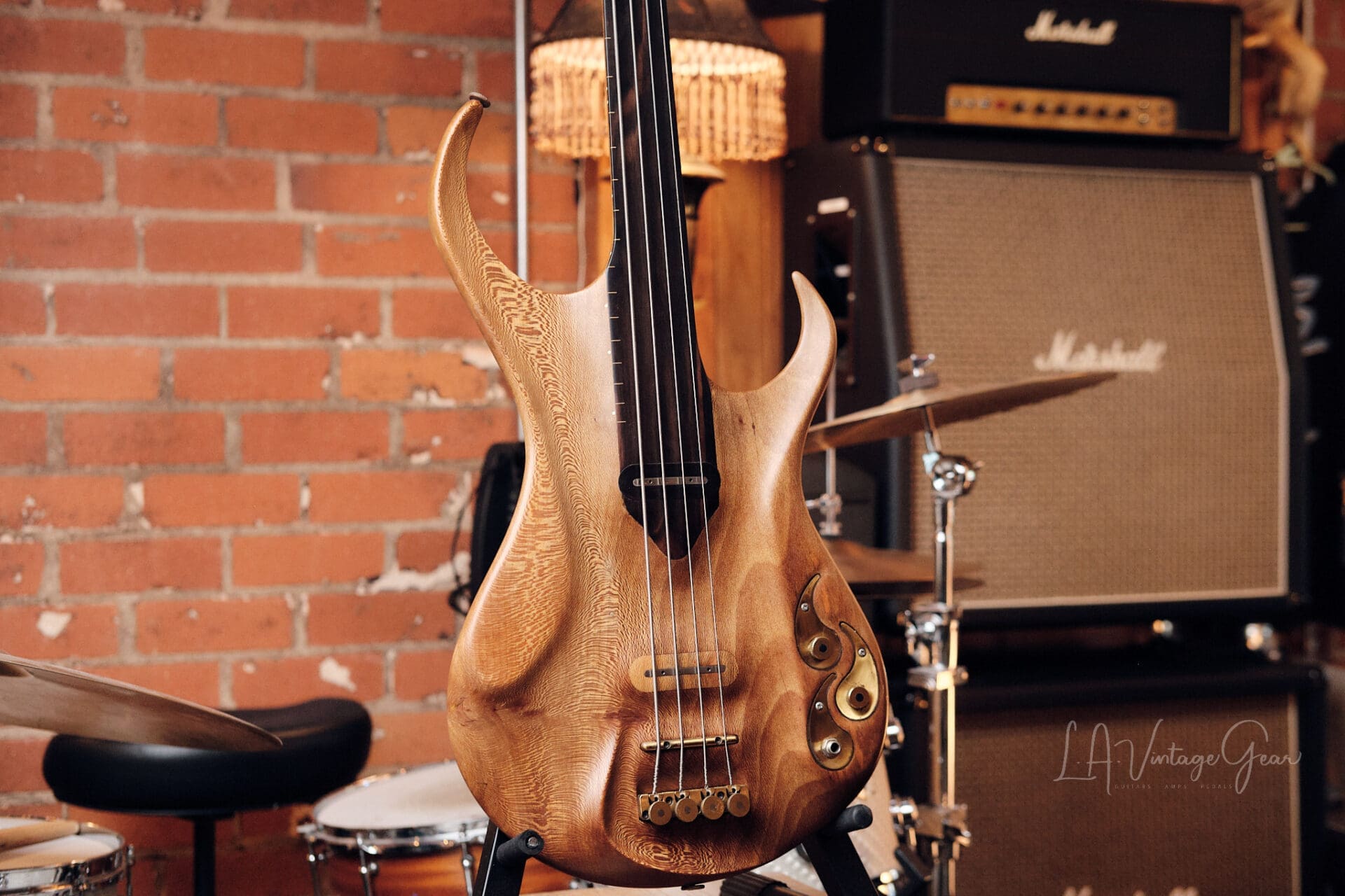 Eccles 4 String Fretless Bass - Unique Fretless Bass! - Image 4