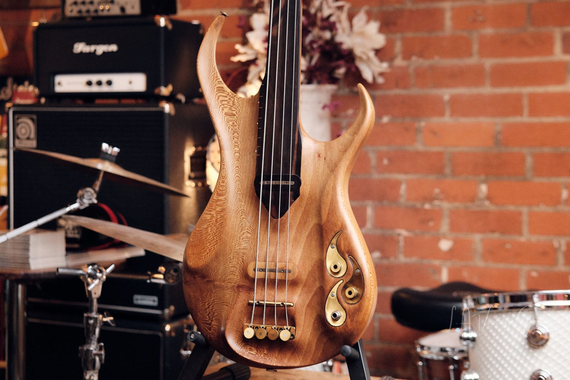 Eccles 4 String Fretless Bass - Unique Fretless Bass! - Image 3