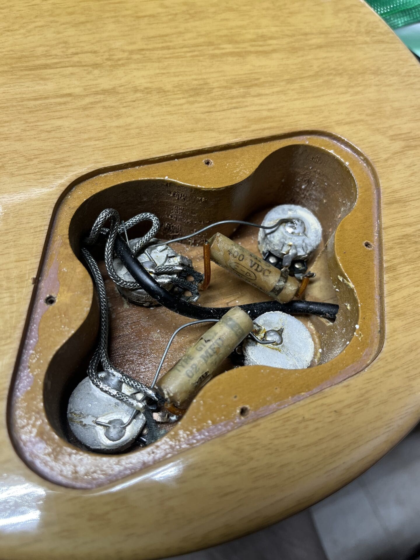 1955 Gibson Les Paul Special Limed Mahogany (TV Yellow) — Original P-90s, Case & Gibson GA-5 Amp - Image 22